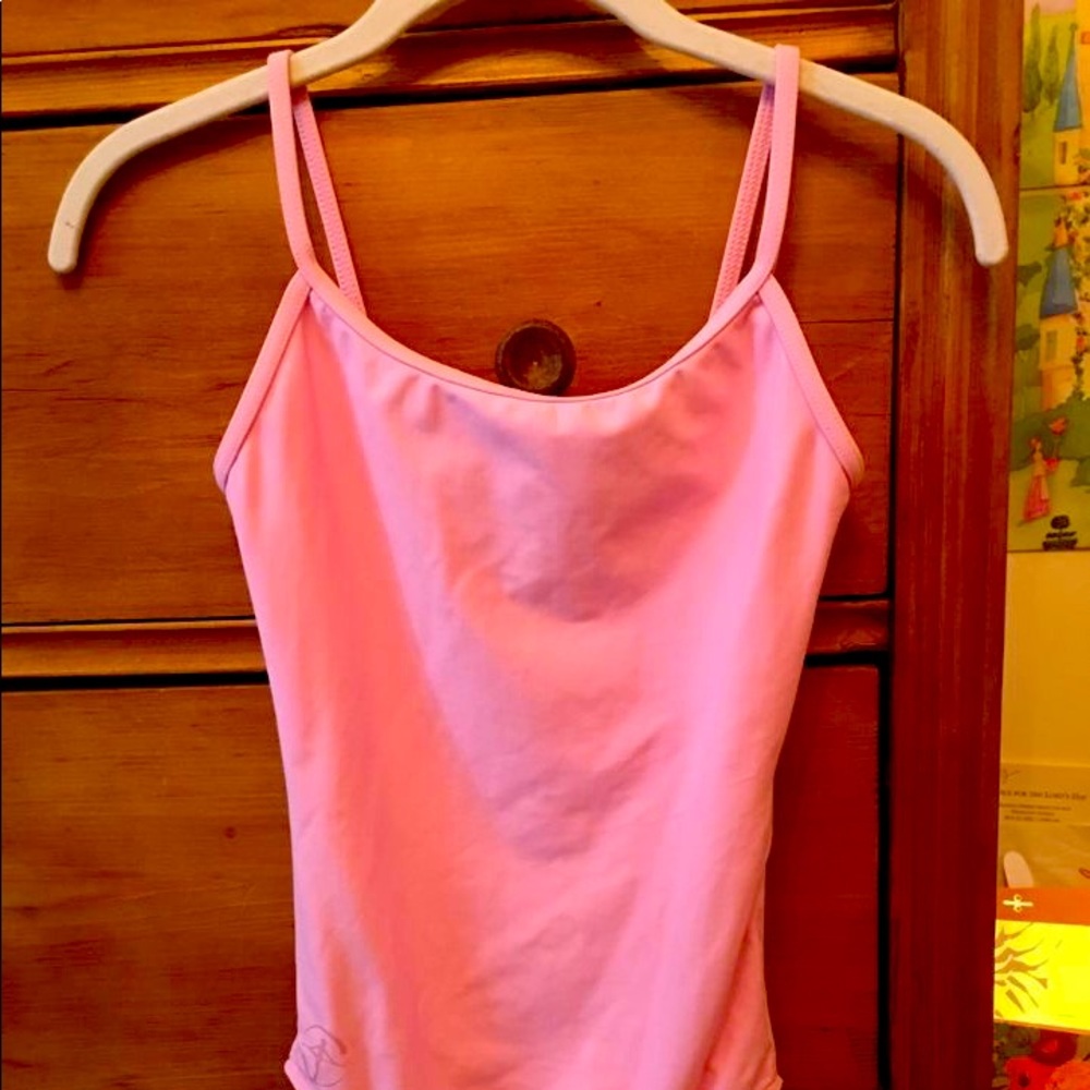 Wear Moi pink ballet leotard